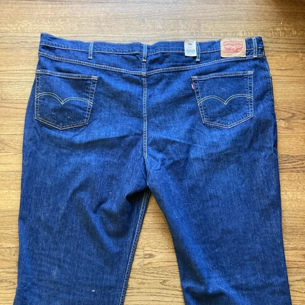 Levi's 559 Relaxed‎ Straight Fit Jeans Stretch Big & Tall 60x32 Sits at Waist